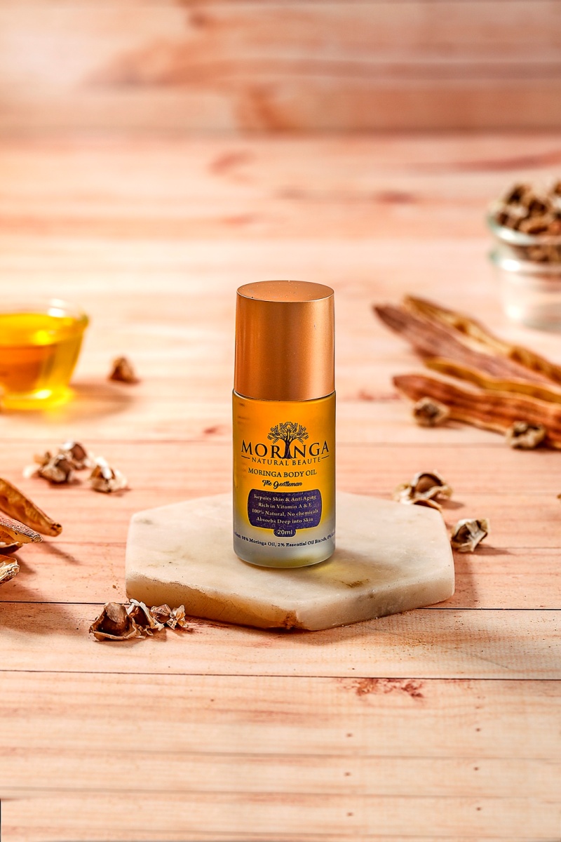MORINGA BODY OIL - NATURAL BLEND SERIES (20ML X 5 BOTTLES)