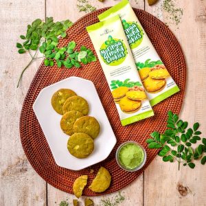 Moringa Almond Cookies