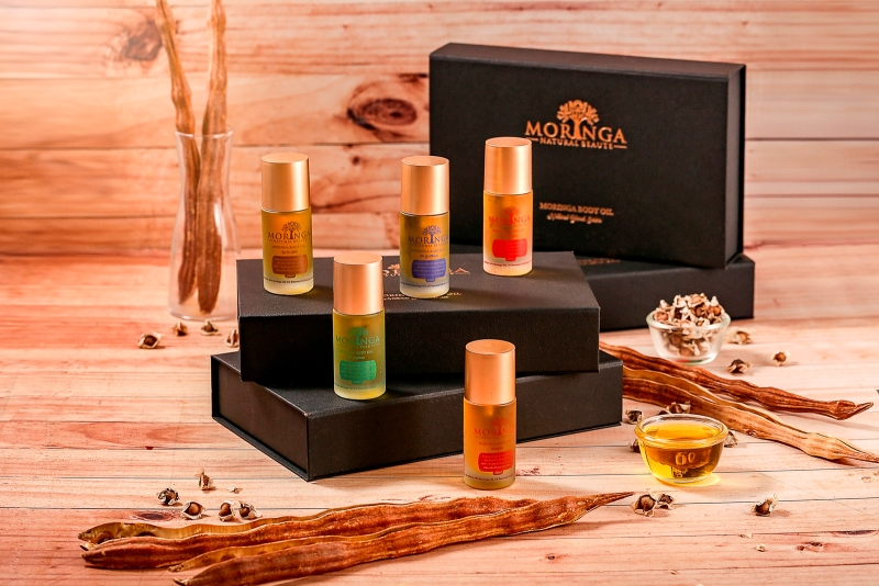 MORINGA BODY OIL - NATURAL BLEND SERIES (20ML X 5 BOTTLES)