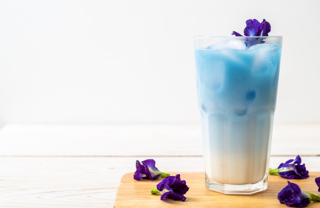 BUTTERFLY PEA FLOWER MILK