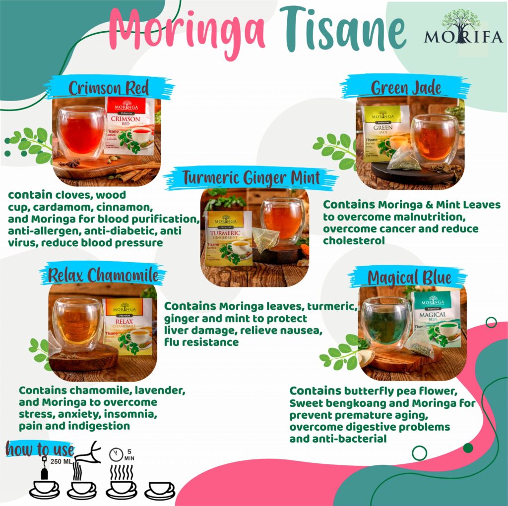 BOOST YOUR HEALTH WITH MORINGA TISANE